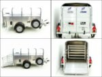 Remorque pour moutons et veaux Ifor Williams P8G 124x250cm hauteur:115 1,4t - photo 5