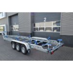 10m-2m55- 3X1350 kg – 3500 kg – VLEMMIX – Remorque porte-bateau