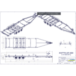 10m-2m55- 3X1350 kg – 3500 kg – VLEMMIX – Remorque porte-bateau - photo 3