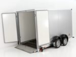 Remorque abaissable Vezeko, hauteur : 210 cm, 2,7 t, blanche - photo 2