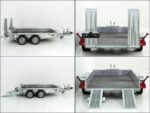 Remorque de chantier Variant Maxi Load 161×305 3,5t | Patins | Queue de castor arrière - photo 7
