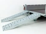 Remorque pour engins de chantier Vezeko BA 190x390cm 3,5t|gris|rampes pivotantes|SB - photo 4