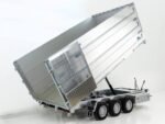 Twintrailer Benne basculante arrière multiple TR35-40 – 3,5 t | 192 × 402 × 140 cm | TridaX - photo 2
