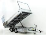 Twintrailer benne arrière multiple TT27-30 2,7 t | 183 x 309 x 40/120 cm | Tandem - photo 4