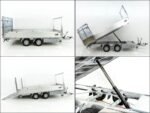 Benne basculante multi-trois voies Vezeko VMDK35.4 | 210x400cm 3,5t | Surface de chargement inclinable | Grille - photo 5