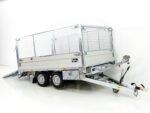 Twintrailer benne multi-arrière TT30-30 3.0t|183x309x40/120cm|Tandem - photo 2