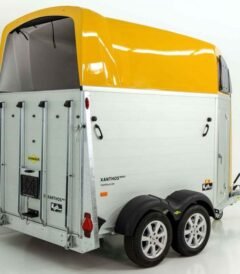 Remorque à chevaux Humbaur XANTHOS AERO 2400 | jaune | jantes en alliage - photo 2