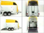 Remorque à chevaux Humbaur XANTHOS AERO 2400 | jaune | jantes en alliage - photo 4