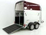 Remorque à chevaux Humbaur XANTHOS AERO 2400 | rouge violet | jantes en alliage - photo 3
