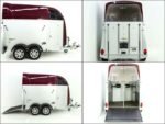 Remorque à chevaux Humbaur XANTHOS AERO 2400 | rouge violet | jantes en alliage - photo 7