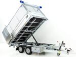 Twintrailer Benne basculante arrière multiple TT30-30 – 3,0 t | Ridelles 120 cm | Tandem | Filet - photo 5