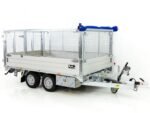 Twintrailer Benne basculante arrière multiple TT30-30 – 3,0 t | Ridelles 120 cm | Tandem | Filet - photo 2