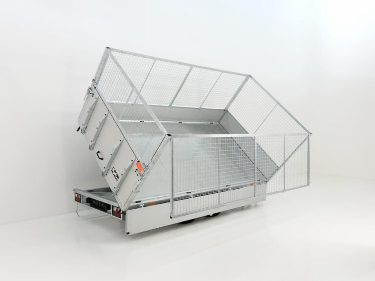 Benne basculante multidirectionnelle Vezeko VMDK35.3 | 3,5 t | Zone de chargement inclinable | Fixation par grille - photo 2