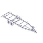 7m80-2m20 2x1500kg- 3000kg – VLEMMIX – remorque transport bateau - photo 5