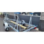 6m30-2m20 – 1×1350 kg – VLEMMIX – Remorque porte-quillard - photo 2
