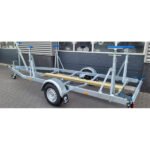 6m30-2m20 – 1×1350 kg – VLEMMIX – Remorque porte-quillard