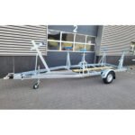 6m30-2m20 – 1×1350 kg – VLEMMIX – Remorque porte-quillard - photo 3