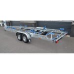 9m20-2m55 – 2×1800 kg – 3500 kg – VLEMMIX – Remorque transport bateau - photo 2