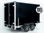 Remorque fourgon Variant Black Edition H:188 2.0t|Portes