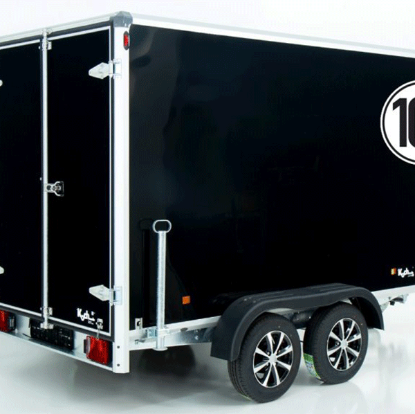 Remorque fourgon Variant Black Edition H:188 2.0t|Portes