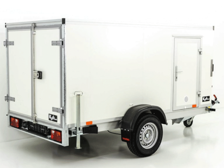 Remorque fourgon Vezeko VK Sandwich CarPort hauteur : 130cm 1,3t