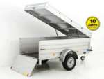 Remorque à couvercle Koch 125x250cm hauteur : 65cm 750kg|Type U4