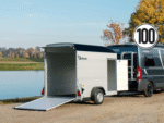 Remorque cargo Debon H:190cm 1,3t|Alu|Polybug|Porte|Noir - photo 8