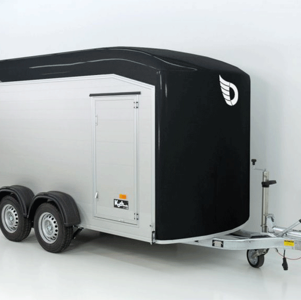 Remorque cargo Debon H201 2,6 t | Alu | Polybug | Porte | Noir