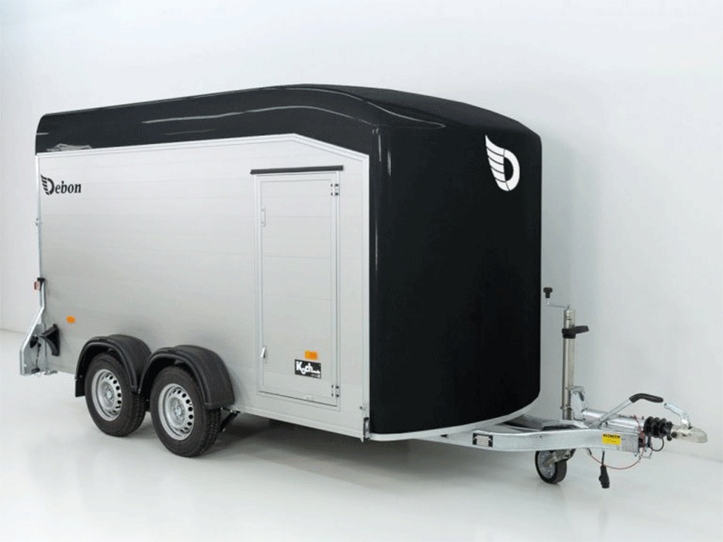 ANAHANGERFE.png Remorque cargo Debon H201 2,6 t | Alu | Polybug | Porte | Noir – Image 1