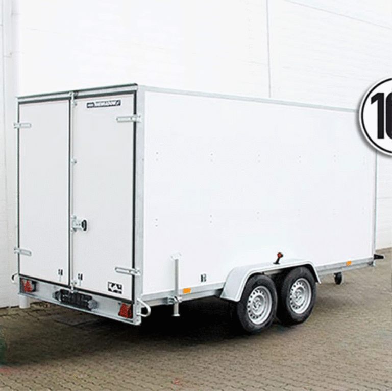 Remorque fourgon BK hauteur : 190 cm 2,7 t | 100 km/h
