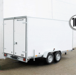 Remorque fourgon BK hauteur : 190 cm 2,7 t | 100 km/h | porte latérale