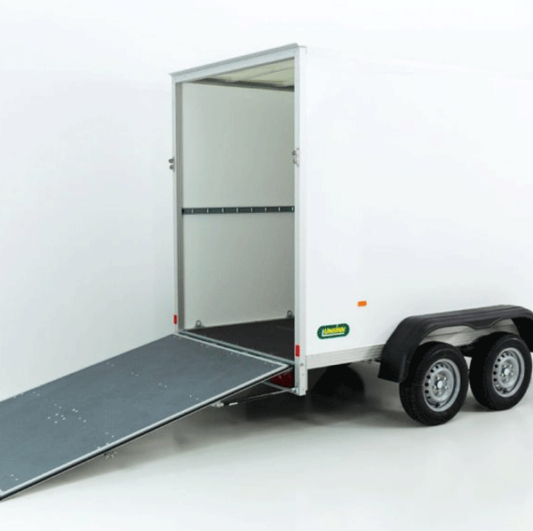 Remorque fourgon Unsinn ULK hauteur : 194 cm 2,6 t | Rampe