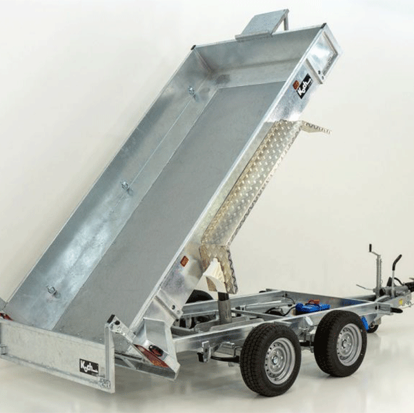 Benne basculante arrière Variant TR 3500 150x300cm 3,5t