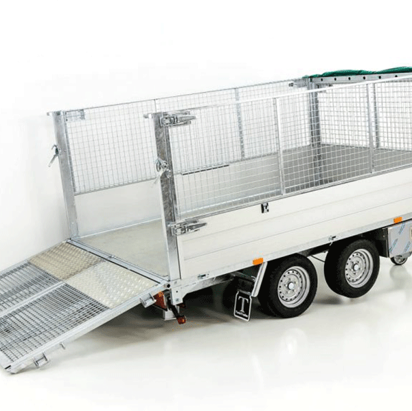 Twintrailer benne arrière multiple TT30-30 3.0t|Tandem|LED