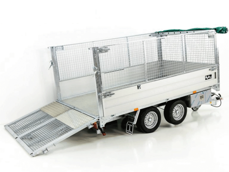 Twintrailer benne arrière multiple TT30-30 3.0t|Tandem|LED