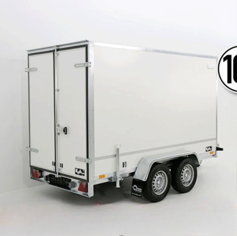 Remorque fourgon BK 146x357cm hauteur:180cm 2.0t