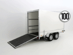 Remorque fourgon BK hauteur : 180 cm 2,0 t | Rampe