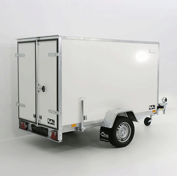 Remorque fourgon BK 750kg non freinée hauteur : 150cm