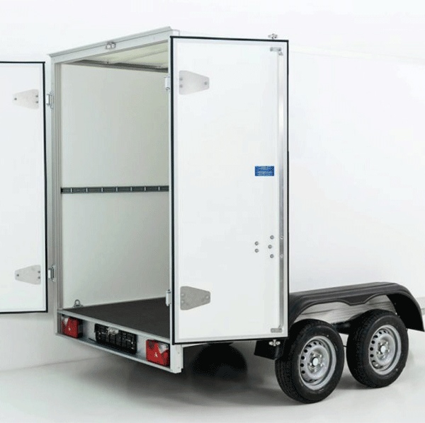 Remorque fourgon Unsinn ULK hauteur : 194 cm 2,6 t | double porte