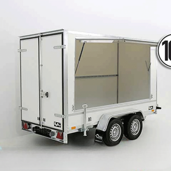 Remorque fourgon BK hauteur : 180 cm 2,0 t | Volet de vente