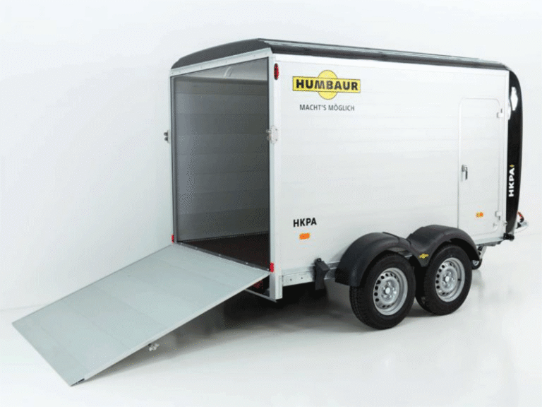 Remorque fourgon Humbaur HKPA H180 2,6t|Alu|Polybug|anthracite