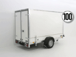 Remorque fourgon BK 146x304cm hauteur:180cm 1,3t