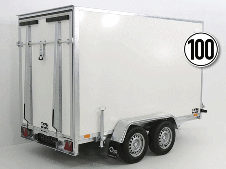 Remorque fourgon BK hauteur : 181 cm 2,0 t | Rampe | SW