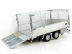 Twintrailer benne multi-arrière TT30-30 3.0t|183x309x40/120cm|Tandem