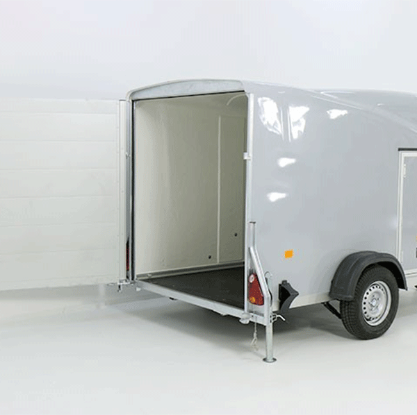 Remorque à bagages Debon DK Full Poly H:160cm | nouveau modèle | gris