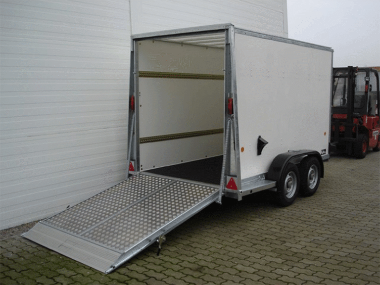 Remorque fourgon Ifor Williams BV H:183cm 2,7t|Combinaison pliable|