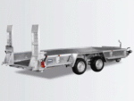 Remorque pour engins de chantier Variant Maxi Load 180×400 3,5t | Patins | Queue de castor