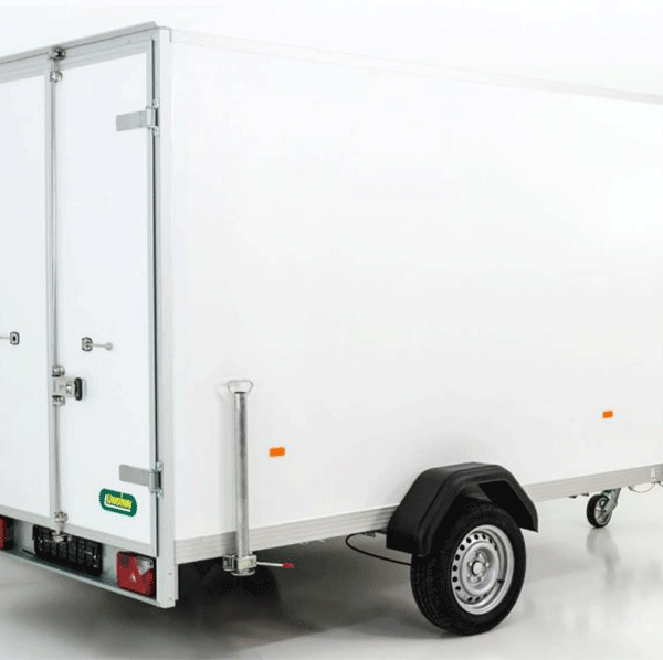 Remorque fourgon Unsinn ULK hauteur : 194 cm 1,3 t | porte