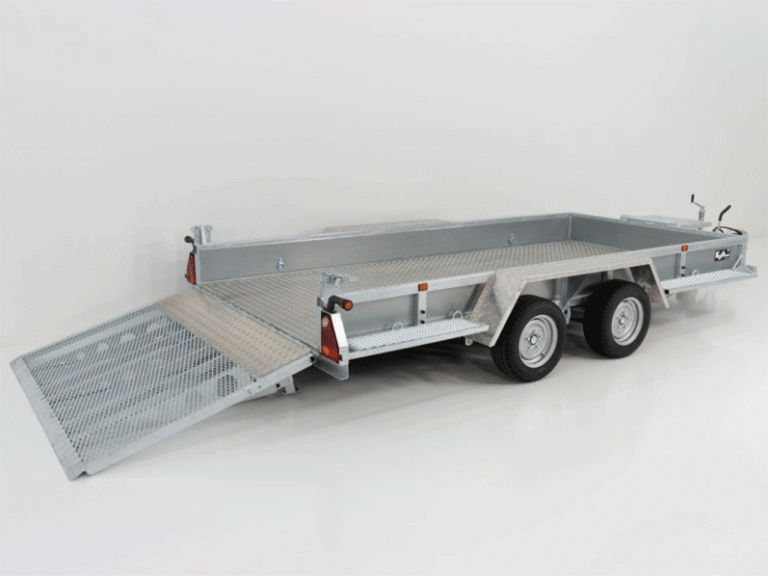 Remorque de chantier Variant Maxi Load 180×400 3,5t | Rampe | Plancher en aluminium