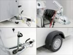 Remorque cargo Debon H:190cm 1,3t|Alu|Polybug|Porte|Noir - photo 13